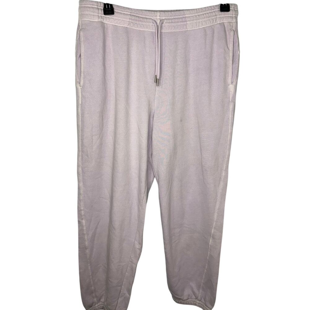 Aerie Joggers Sweatpants Lavender Purple Women's Size Large Comfy Soft
